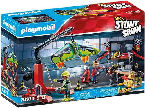 Playmobil 70834 - Stuntshow - Air Stuntshow Estación de Servicio