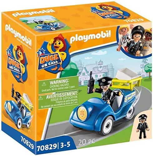 Playmobil 70829 - DUCK ON CALL - Mini-coche de Policía