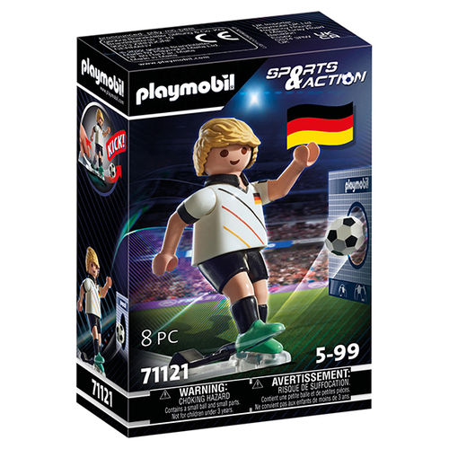 Playmobil 71121 - Sports & Action - Jugador de Fútbol - Alemania