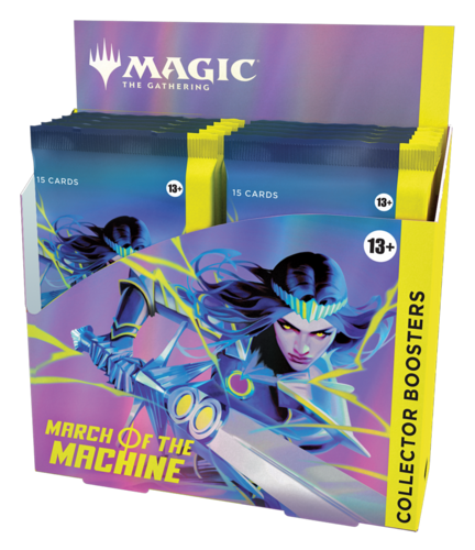 MTG - MARCH OF THE MACHINE COLLECTOR'S BOOSTER - INGLES
