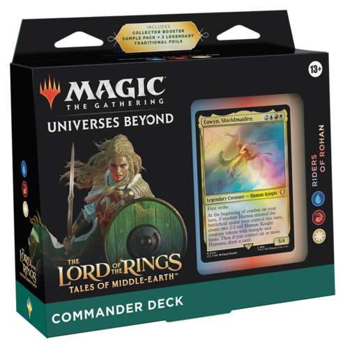 MTG - THE LORD OF THE RINGS COMMANDER DECK - Riders of Rohan - INGLES