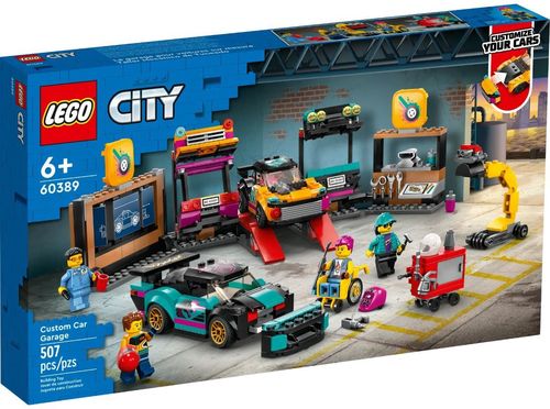 Lego 60389 - City - Taller Mecánico de Tuning
