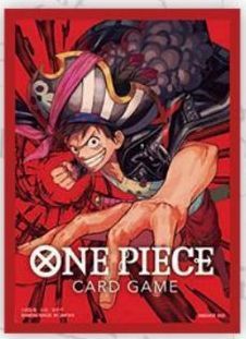 One Piece Card Game 70 Sleeves - Monkey D.Luffy (OP Film Red)