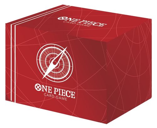One Piece Clear Card Case Standard Red