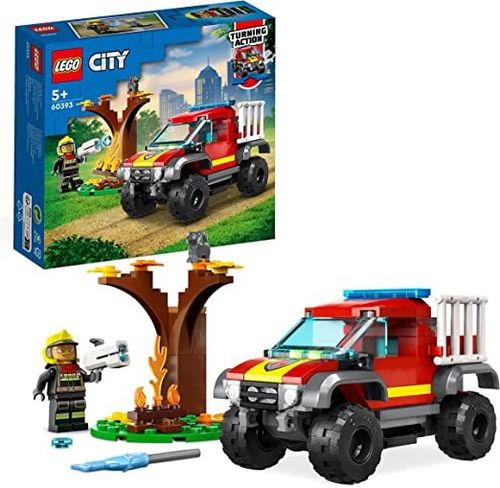 Lego 60393 - City - Camión de Rescate 4x4 de Bomberos