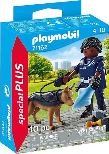 Playmobil 71162 - City Action - Policía con perro