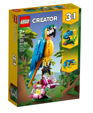 Lego 31136 - 3 en 1 Creator - Loro Exotico
