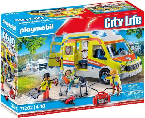 Playmobil 71202 - Ambulancia con luz y sonido