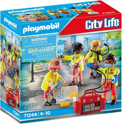 Playmobil 71244 -City Life -  Equipo de Rescate