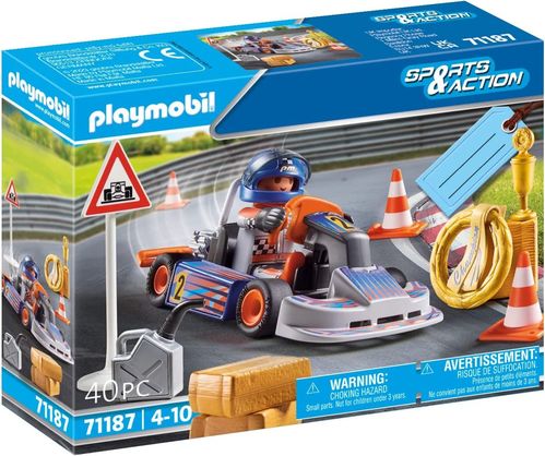 Playmobil 71187 -  Sports & Action - Kart de Carreras