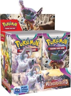 Pokémon - Caja 36 sobres Paldea Evolved - Ingles