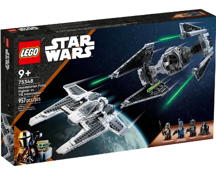 Lego 75348 - Star Wars - Mandalorian Fang Fighter vs Tie