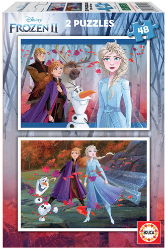 Educa - Disney - Frozen II - 2 Puzzles de 48 piezas