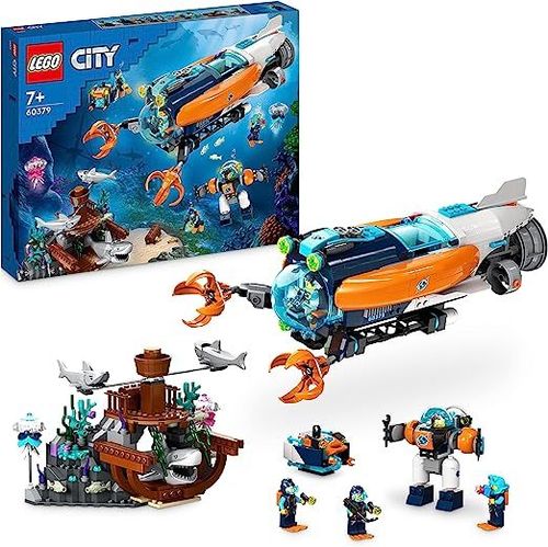 Lego 60379 - City - Submarino de Exploración de las Profundidades