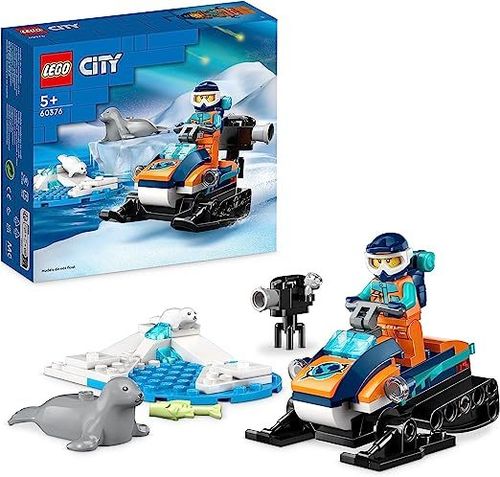 Lego 60376 - City - Exploradores del Ártico: Motonieve