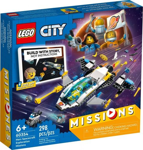 Lego 60354 - City - Misiones de Exploración Espacial de Marte