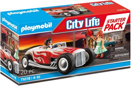 Playmobil 71078 - City Life - Starter Pack Hot Rod