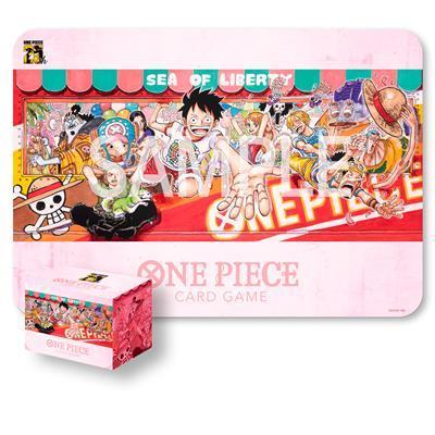 One Piece - PLAYMAT AND CARD CASE SET -25th Edition-