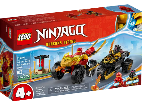 Lego 71789 - Ninjago - Batalla en Coche y Moto Kai