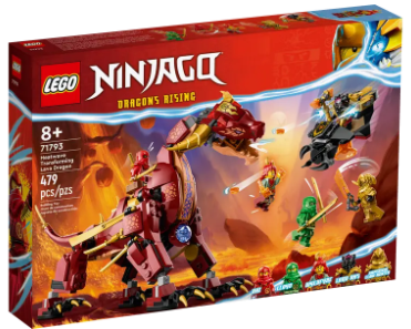 Lego 71793 - Ninjago - Dragon de Lava Transformable