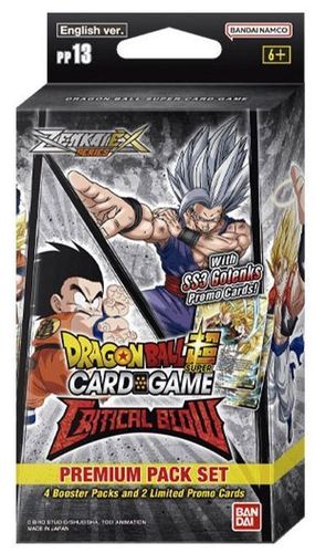 Dragon Ball Super - Premium Pack Set 13 Critical Blow - INGLES