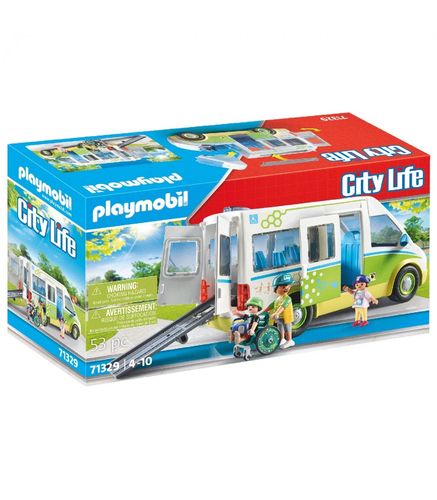 Playmobil 71329 - City Life - Autobús escolar