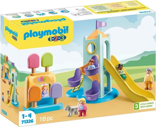 Playmobil 71326 - 1.2.3 - Parque Infantil Aventura