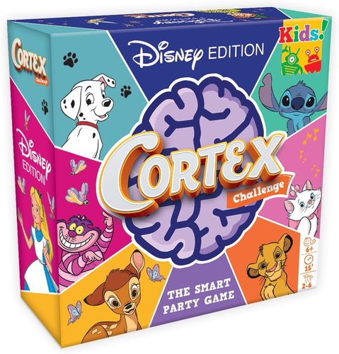 Asmodee CORDIC01ML - Juegos de Cartas - CORTEX KIDS DISNEY EDITION