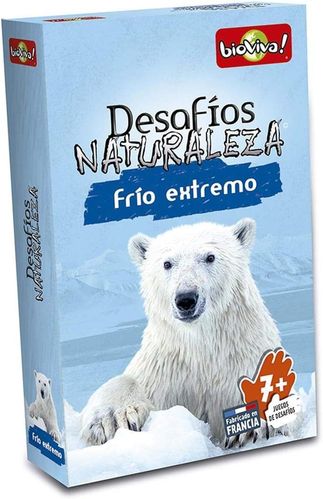Asmodee BINC0020 - Bioviva - Juego De Cartas - Desafíos De La Naturaleza: Frío Extremo