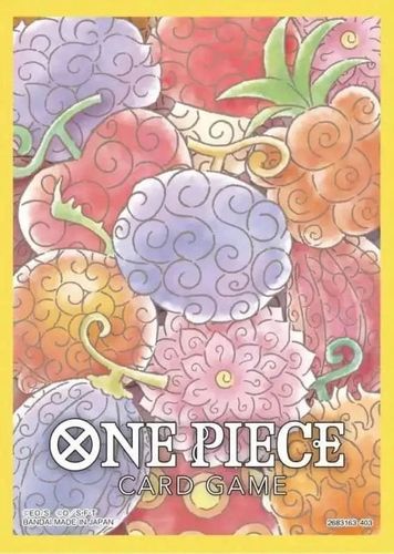 Carddass Bandai - One Piece - 70 fundas DEVIL FRUITS