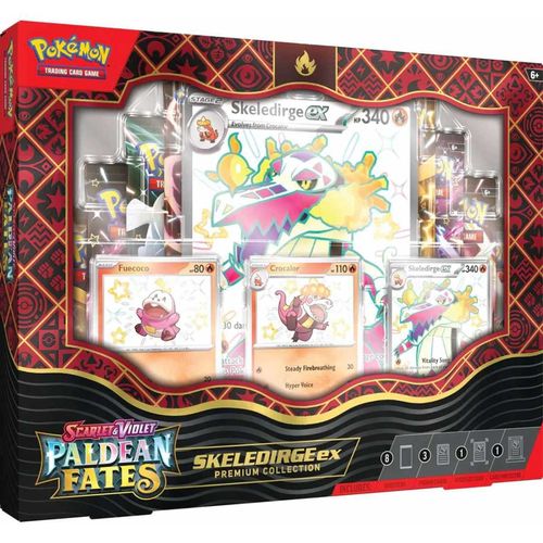 Pokémon - Paldean Fates Skeledirge EX Premium Collection
