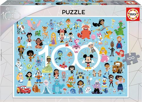 Educa 19676 - Puzzle: Disney 100 Aniversario