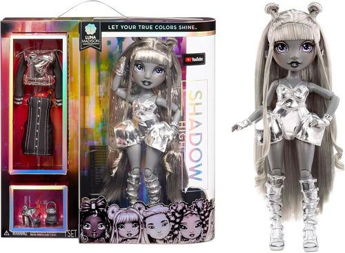 MGA Entertainment 583530 - Muñecas - Rainbow High Shadow High Doll: Luna Madison