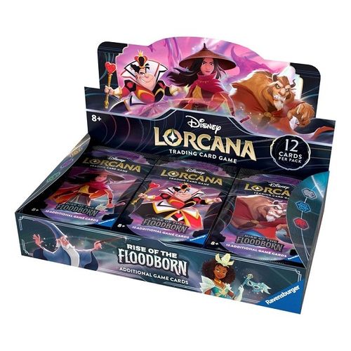 Disney Lorcana - Booster Box Rise Of the Floodborn (24 booster) - INGLES
