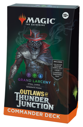 MTG - Outlaws of Thunder Junction - Commander Deck Grand  Larceny - ING