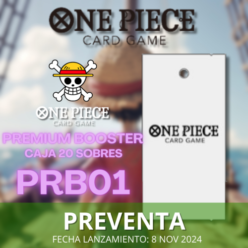 One Piece - PREMIUM BOOSTER BOX PRB01 - INGLES