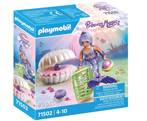 Playmobil 71502 - Princess Magic - Sirena Con Concha y Perla