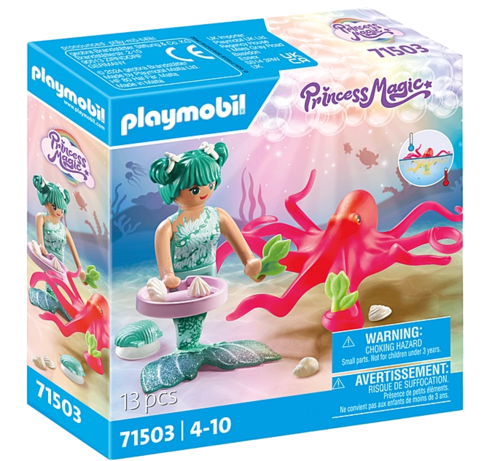Playmobil 71503 - Princess Magic - Sirena con Pulpo